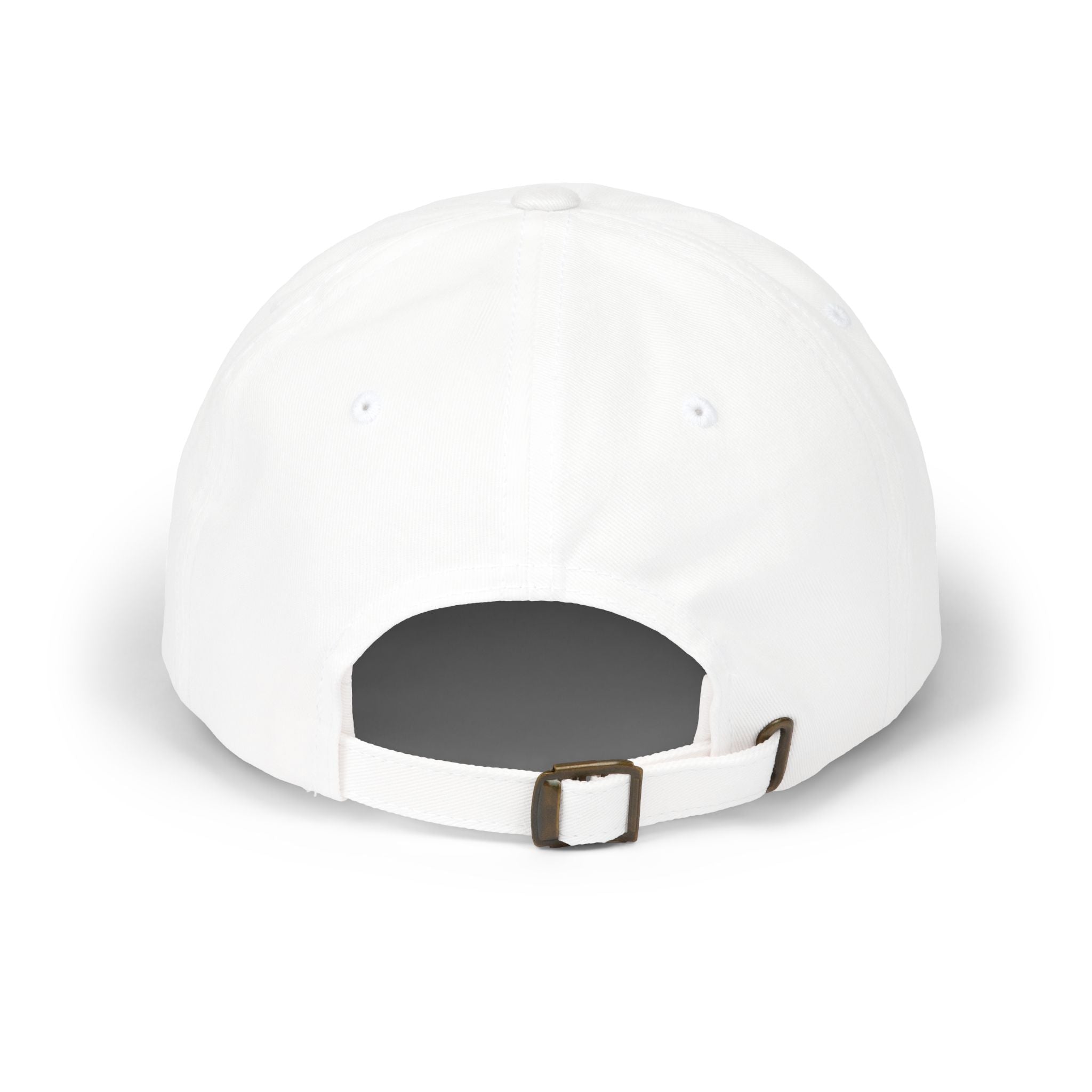 Dad Cap — "Art Before Meaning" Embroidered White Baseball Hat