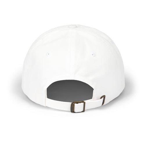 Dad Cap — "Art Before Meaning" Embroidered White Baseball Hat